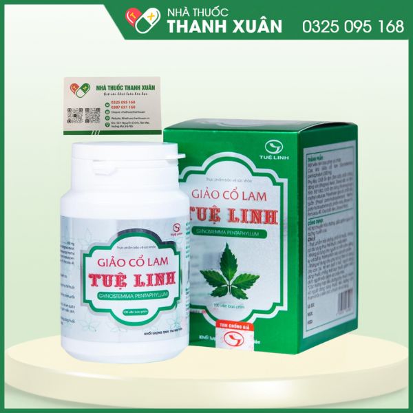 Giảo cổ lam Tuệ Linh - Hỗ trợ chuyển hoá đường, giúp giảm nguy cơ đường huyết cao